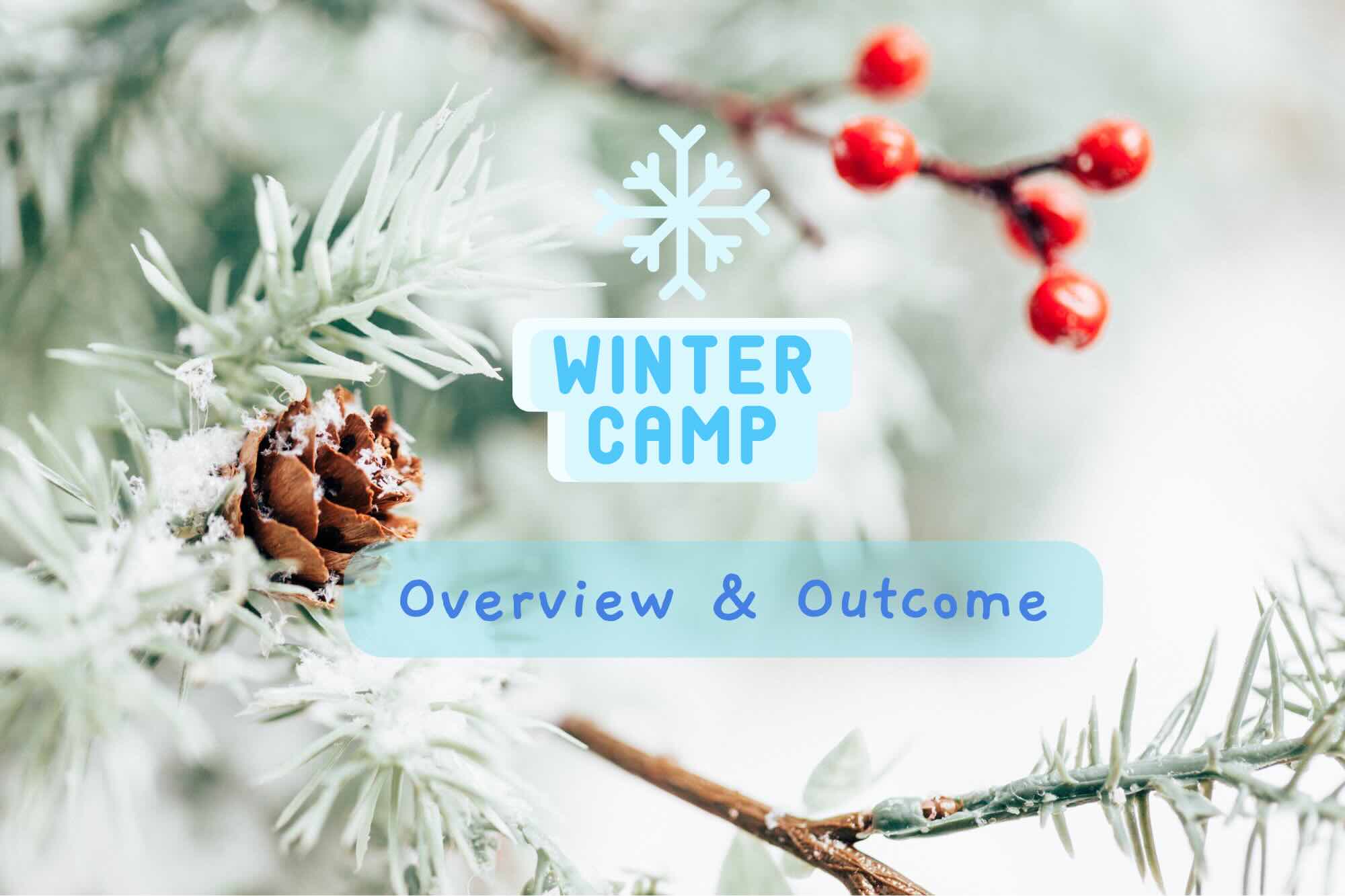 Winter Camp 2024 Curriculum